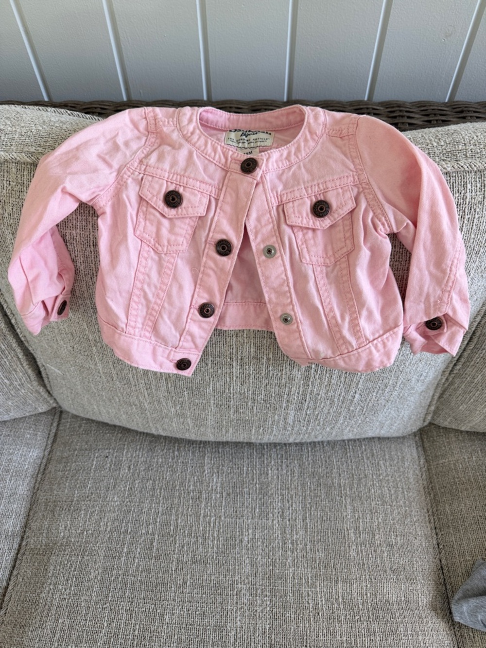 OshKosh B'gosh Light Pink Denim Jacket for Girls
